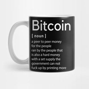 Bitcoin Definition Mug